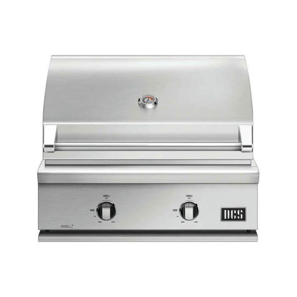 DCS Series 7 30-in 2 Burner Built-In Propane Gas Grill w/ Integrated Smoker Box & Independent Burner - BH1-30-L