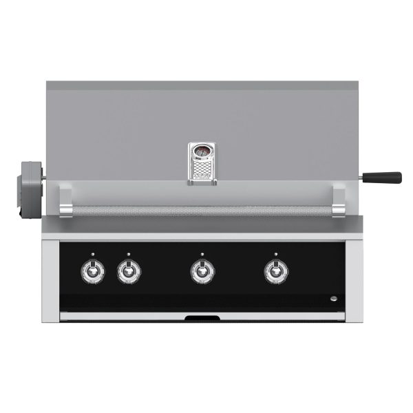 Aspire By Hestan 36-Inch Built-In Propane Gas Grill With Rotisserie - Stealth - EABR36-LP-BK