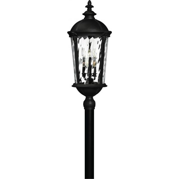 Hinkley Lighting Windsor Six Light 35-Inch Outdoor Post Light - Black - 1921BK