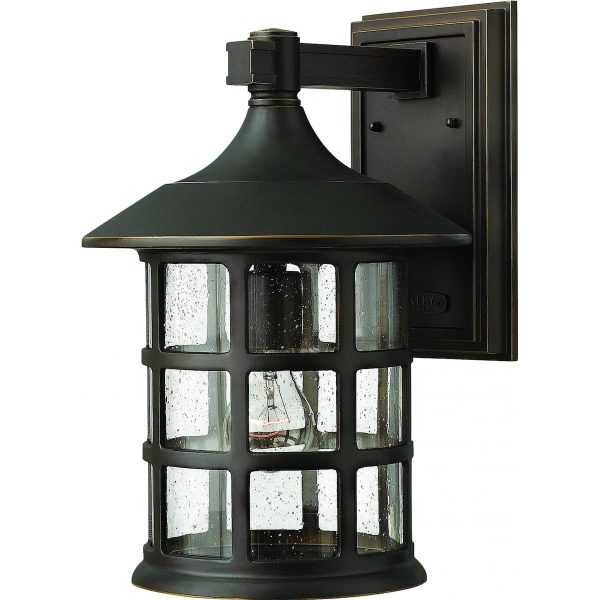 Hinkley Lighting Freeport One Light 15-Inch Outdoor Wall Light - Oil Rubbed Bronze - 1805OZ