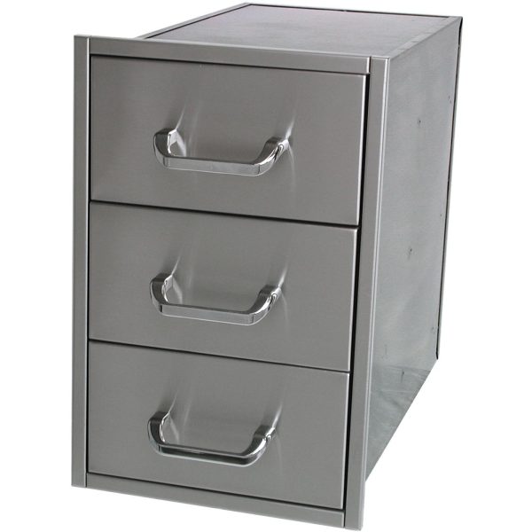 Solaire 14 Inch Triple Access Drawer - SOL-3D14S