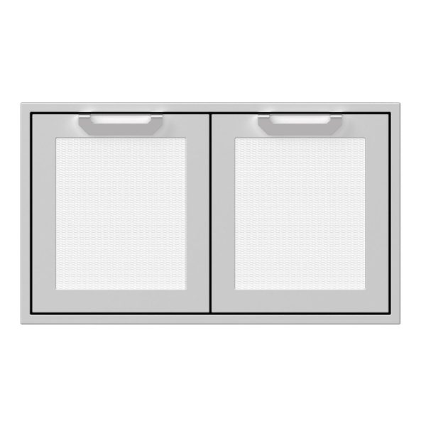 Hestan 36-Inch Double Access Doors - Froth - AGAD36-WH