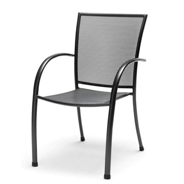 Kettler PILANO Mesh Stacking Arm Chair - Set Of 4